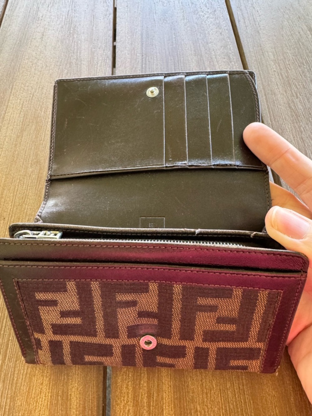 Fendi Vintage Zucca Wallet - Picture 7 of 17